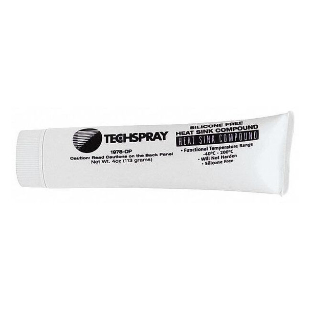 Techspray Heat Conducting Compound, 4 oz, Tube 1978-DP
