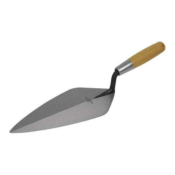 Marshalltown London Trowel,12inL,5 1/8inW,CarbonSteel 33 12