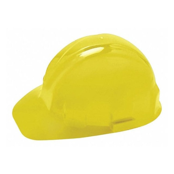 Hard Hat, Sentry III*, Polyethylene, 6 Point Ratchet, Type 1, Class E, Yellow