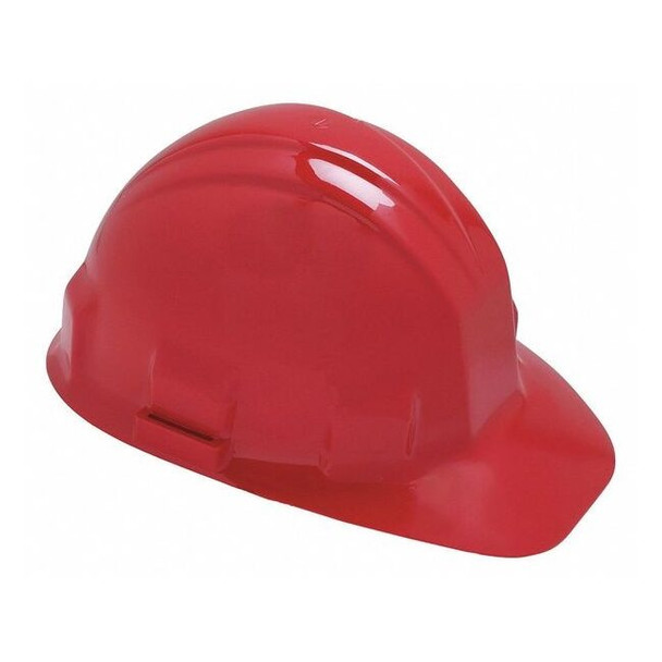 Hard Hat, Sentry III*, Polyethylene, 6 Point Ratchet, Type 1, Class E, Red
