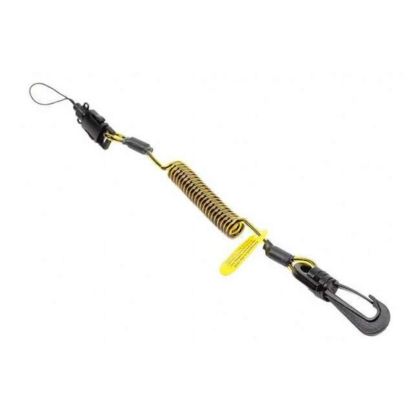 3m Dbi-Sala Clip Loop Coil Tether,45/64" W,PK10 1500060