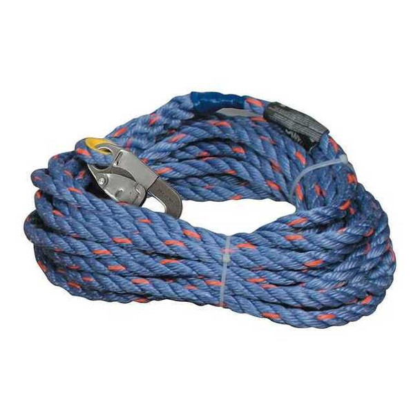 Miller by Pip Vertical Lifeline, 100 ft., Blue, Gray 300L-Z7/100FTBL