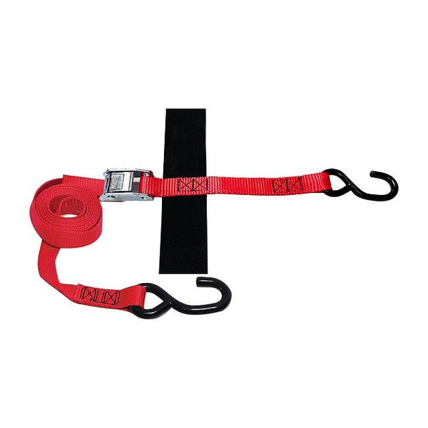 Snap-Loc Cargo Strap,Cam Buckle,8 ft.,500 lb. SLTHS108CR