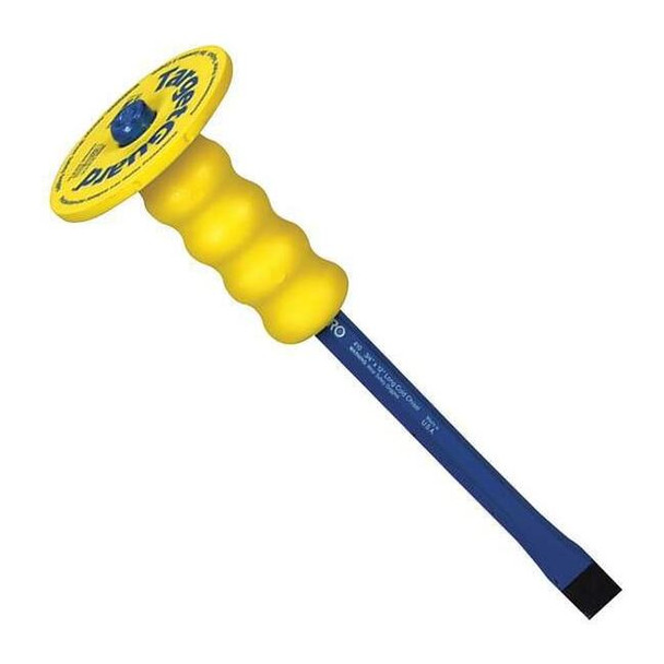 Dasco Pro Guarded Cold Chisel, 3/4" Tip x 12" L G410