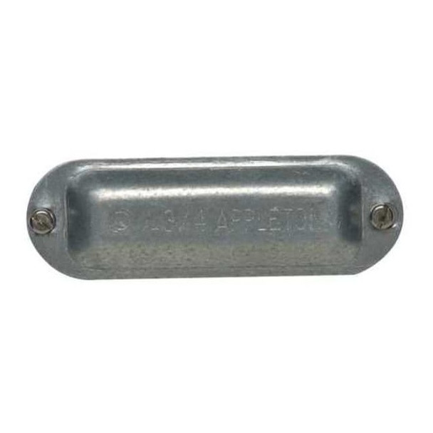 Appleton Electric Conduit Body Cover,3/4 in.,Steel,Form 35 K75