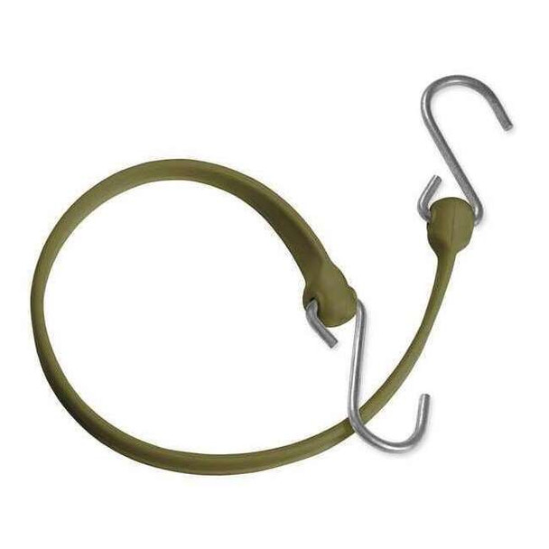 The Better Bungee Polystrap,Military Green,12 in. L BBS12GMG