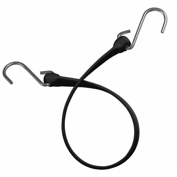 The Better Bungee S-Hook,1 1/2" W,Black BBS24SBK
