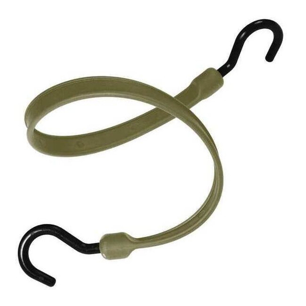 The Better Bungee Polystrap,Military Green,12 in. L,Nylon BBS12NMG