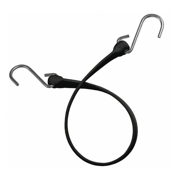 The Better Bungee Heavy-Duty Bungee Strap,Black,SS BBS18SBK