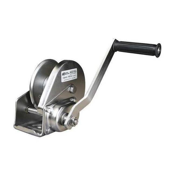 Oz Lifting Products Hand Winch,1000 lb.,5-63/64 in.Overall W OZ1000BWSS