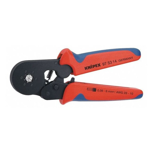 Knipex 10 in Crimper 28 to 7 AWG 97 53 14