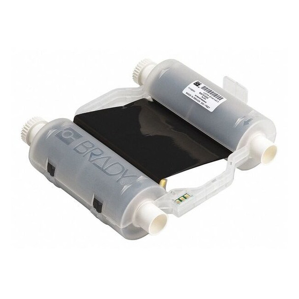 Brady Label Printer Ribbon, B30 Series, Black, 4.33 in W x 200 ft L B30-R10000