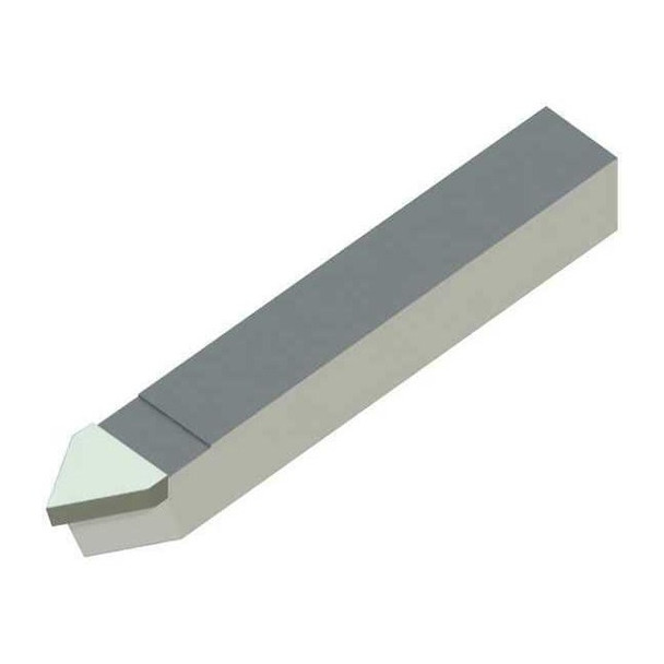 Micro 100 Brazed Tool Bit,E,2.5 In L,3/8 In W E-6