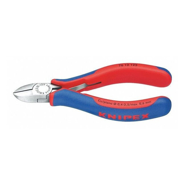 5 in 76 Diagonal Cutting Plier Standard Cut Oval Nose Uninsulated