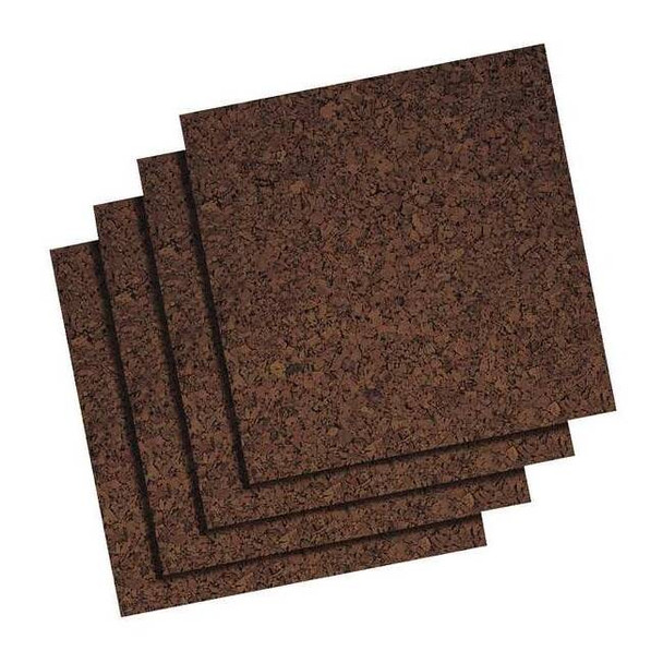 Quartet Bulletin Board Tiles,Dark,PK4 101