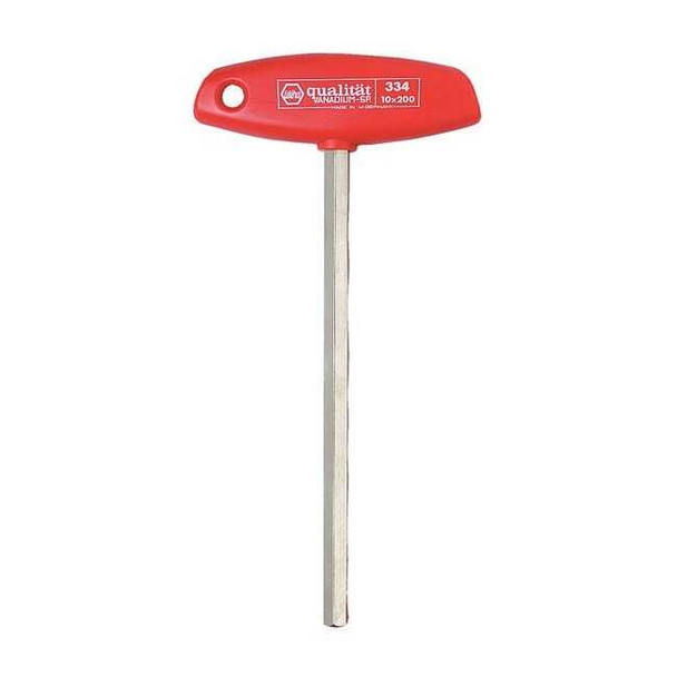 Metric Plain Hex Key Hex Key, 2.5 mm Tip Size, 100 mm Long, 100 mm Short