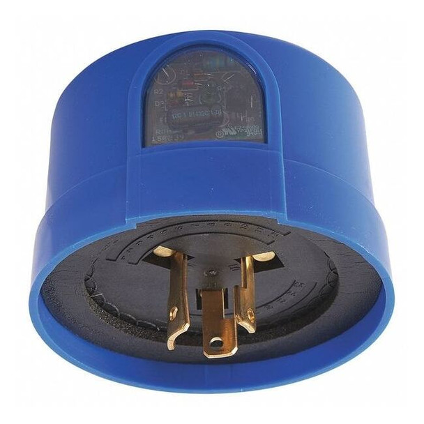 HID, Incandescent Photocontrol, 1,000 W, Blue, 90 sec Max, 30 sec Min