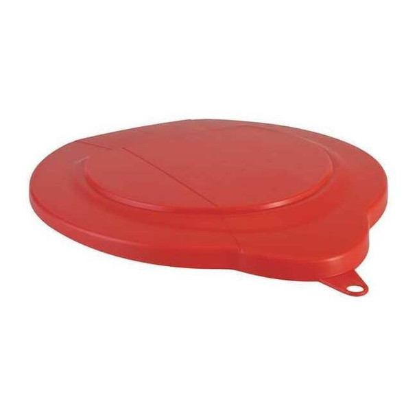 Vikan Pail Lid,Red,9 3/4 in Diameter 56894