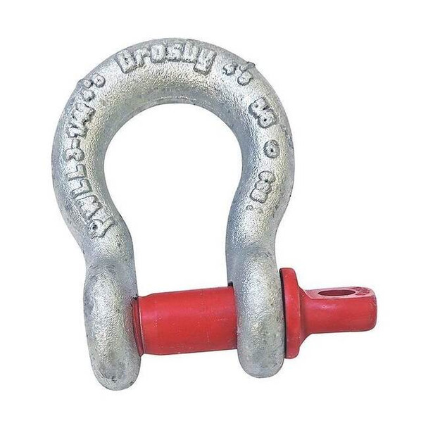 Crosby Anchor Shackle,Carbon Steel,3000 lb. 1018437