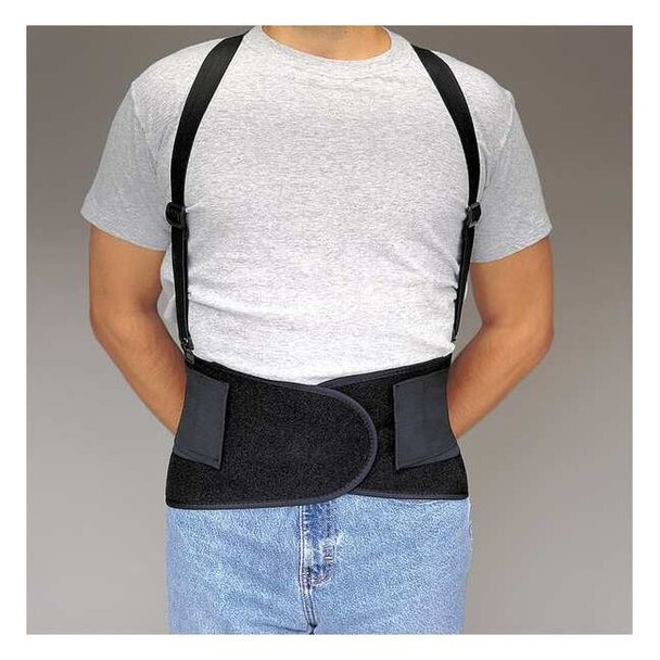 Allegro Industries Back Support,L,38in to 47in,Black 7176-03