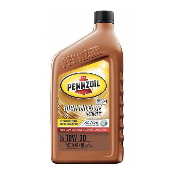 Pennzoil Engine Oil, 10W-30, 1 Qt., Pennzoil 550022812