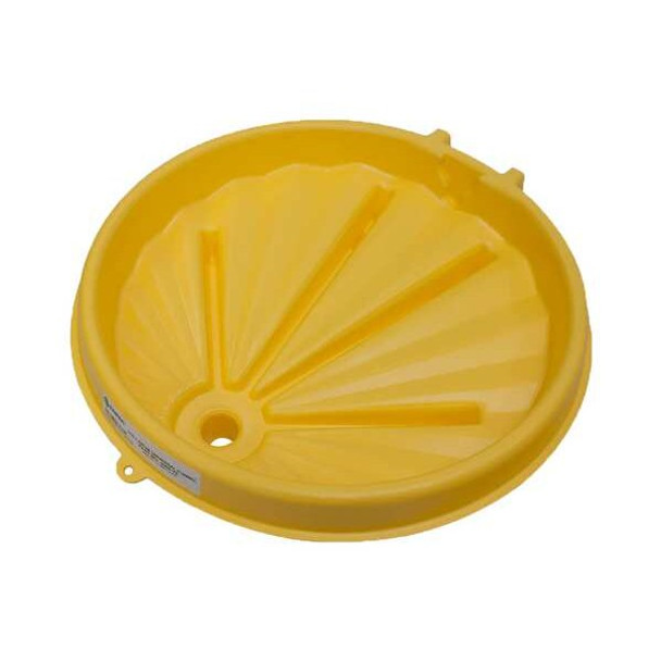 Enpac Funnel,5.25inH,Ylw,Polyethylene 3004-YE