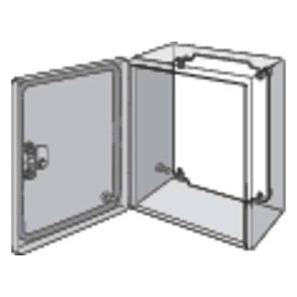 Nvent Hoffman Interior Panel, 12 Gangs, Steel LP3025