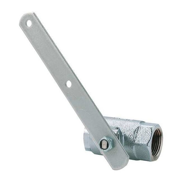 Ball Valve, Chrome Plated Brass, Stainless Steel, Silver, For Use With, Shower