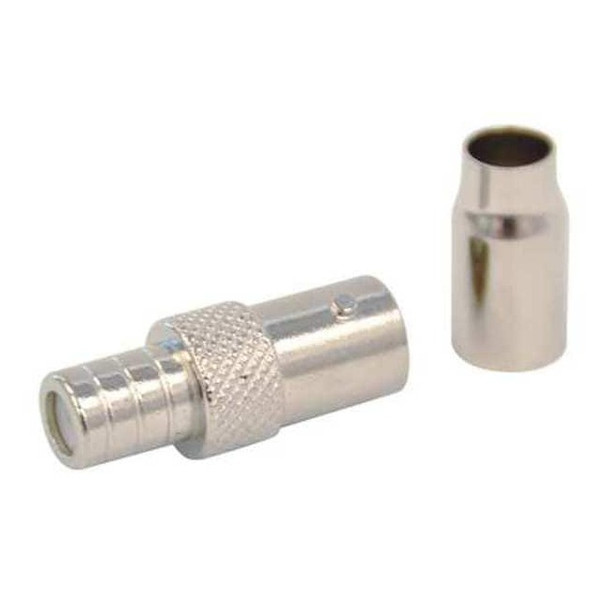 Dolphin Components Cable Coupler,BNC/Female,RG6 Coax,PK10 DC-79-5