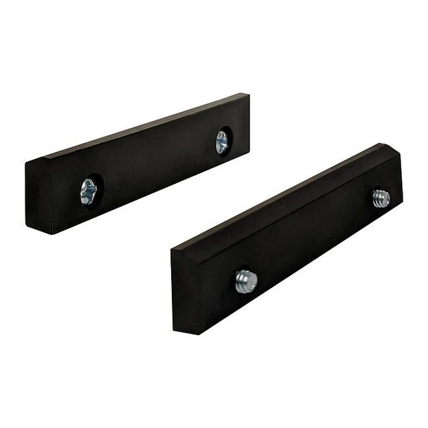 Panavise Replacement Jaws,Bench Vise,Nylon,Black 343