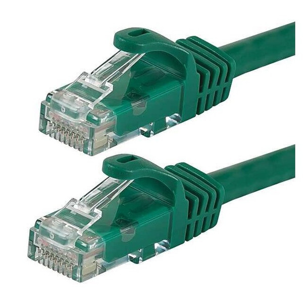 Monoprice Patch Cord,Cat 6,Flexboot,Green,1.0 ft. 9846