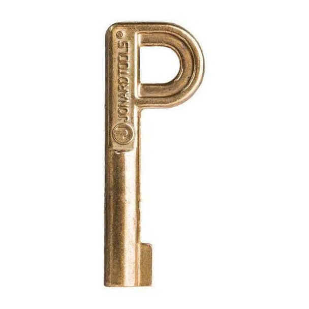 Jonard Tools P Key,For Self Lock Pedestal Lock,Brass TTK-225