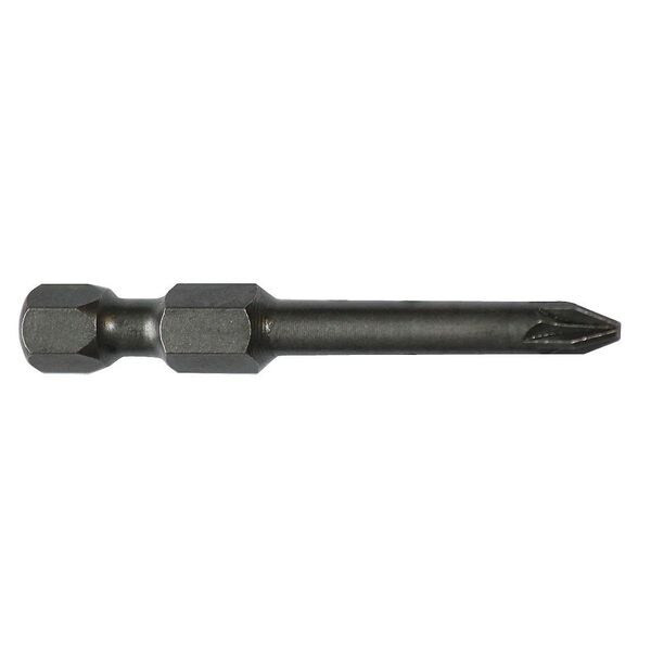 Apex Tool Group Power Bit,SAE,1/4",Hex Power Drive,PK5 492-A-PZDX-5PK