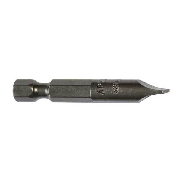 Apex Tool Group Power Bit,SAE,1/4",Hex Power Drive,PK5 320-5X-5PK