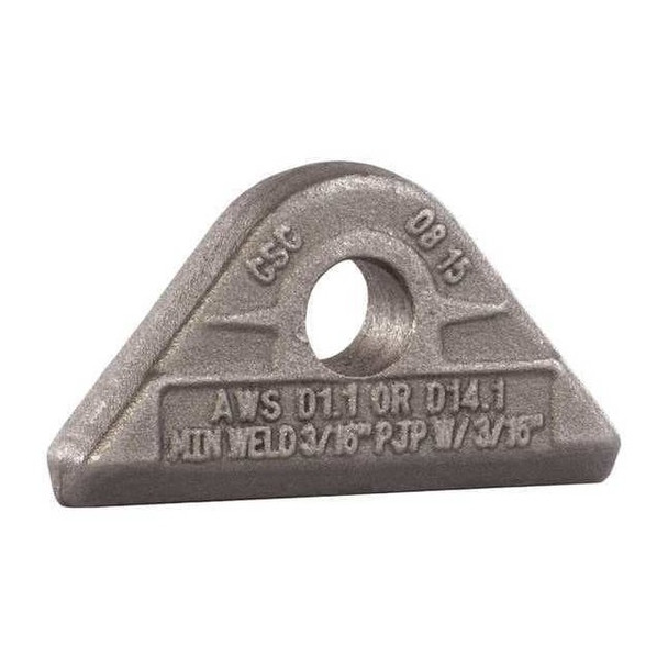 Mag-Mate Pad Eye,5/8" Depth,2-3/4" L,1-9/16" W PE0150