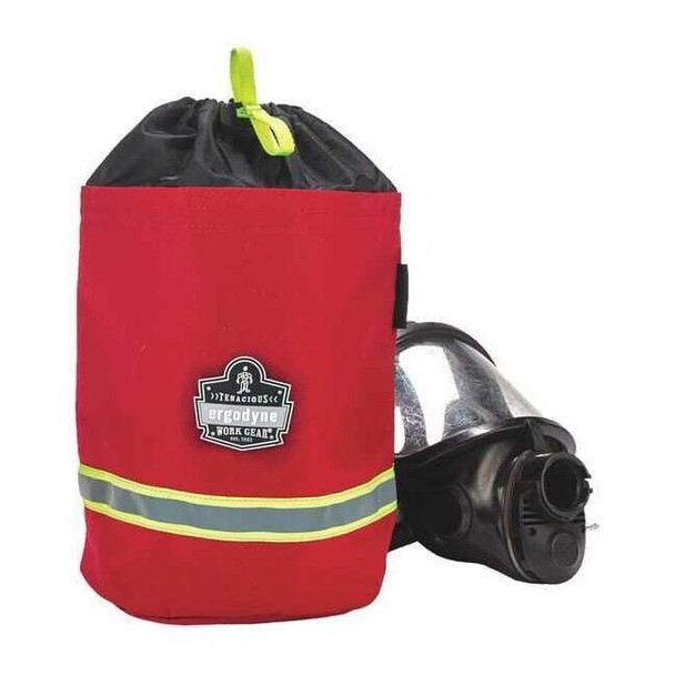 Ergodyne Bag/Tote, Mask Bag, Red, Nylon 5080