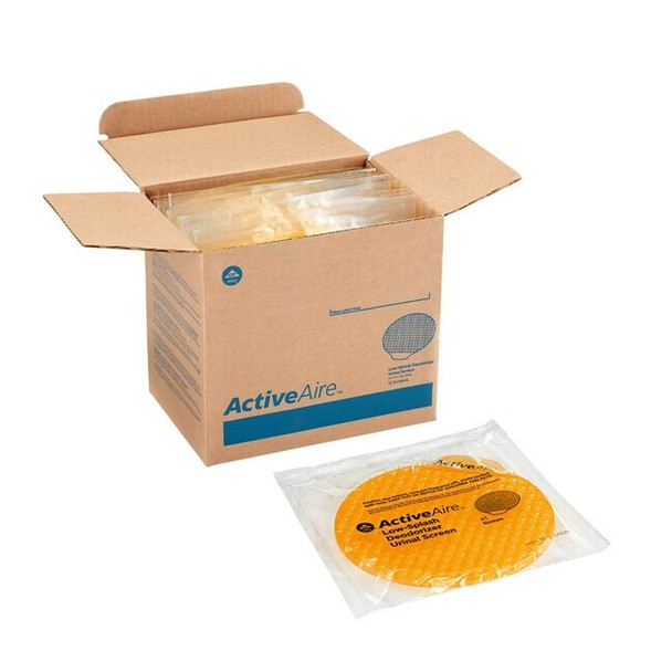 Georgia-Pacific Urinal Screen,2.8" W,Sunscape,PK12 48261