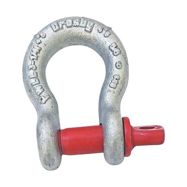 Crosby Anchor Shackle,Carbon Steel,17,000 lb. 1018534