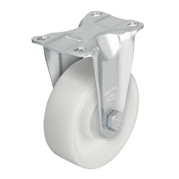 Manufacturer Varies Rgd Plate Caster,Nylon,4 in.,400 lb. B-PO 100K-12
