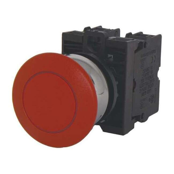 Eaton Push Button Operator, 22 mm, 1NO/1NC, Red M22M-DP-R-K11