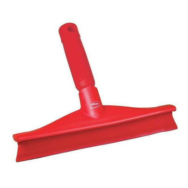 Vikan VIKAN Red 10" Polypropylene Bench Squeegee 71254