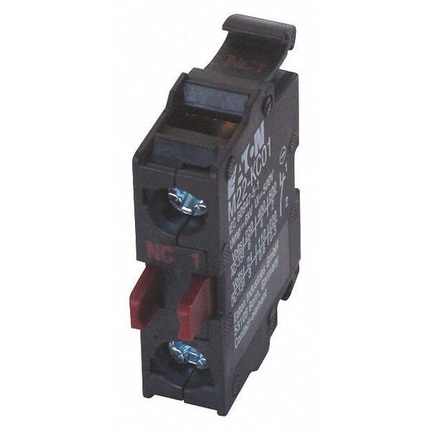 Eaton Contact Block,Enclosed Pushbutton Only M22-KC01