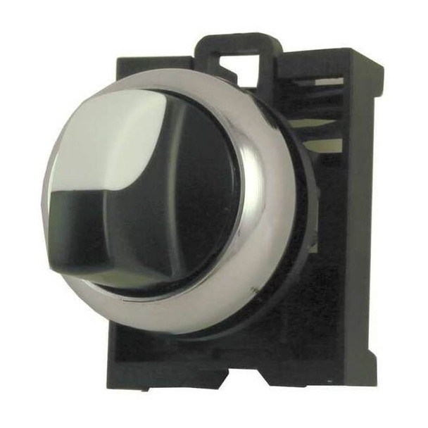 Eaton ShortHandleSelectorSwitch,Blk,3Pos,22mm M22M-WK3