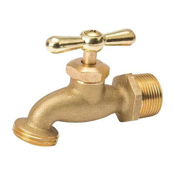 Manufacturer Varies Hose Bibb,MPT,3/4 in.,T-Handle 103-004NL