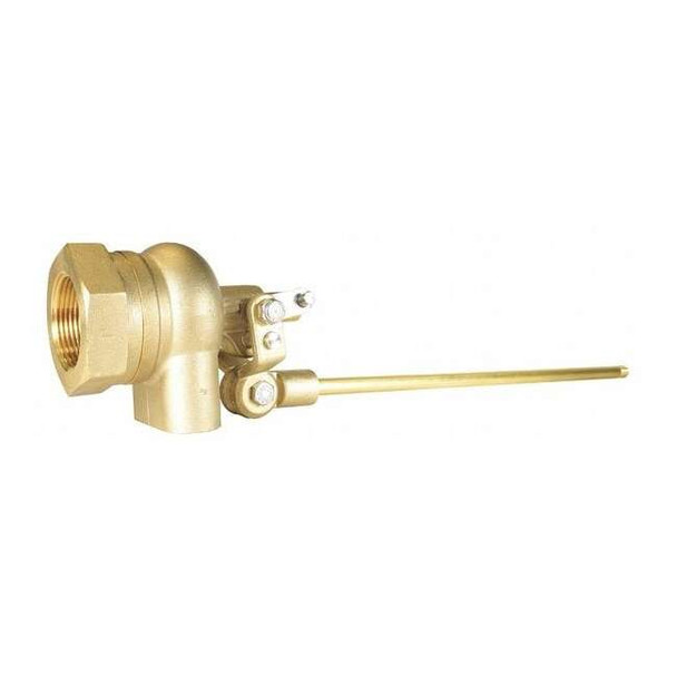 Manufacturer Varies Float Valve,Brass,1-1/4",Pipe Mount R605T-1-1/4-7