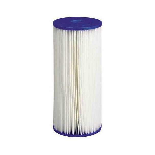 Quick Connect Filter, 10 gpm, 50 Micron, 4-1/2" O.D., 9 3/4 in H