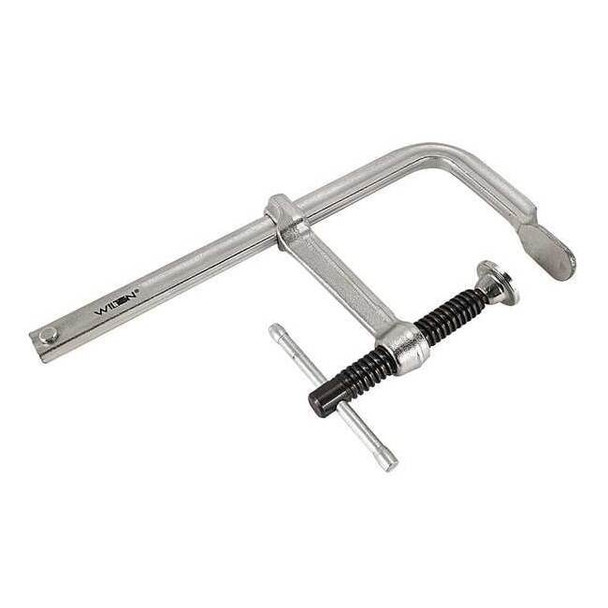 Wilton 12 in Bar Clamp, Steel Handle and 4 3/4 in Throat Depth 1200S-12