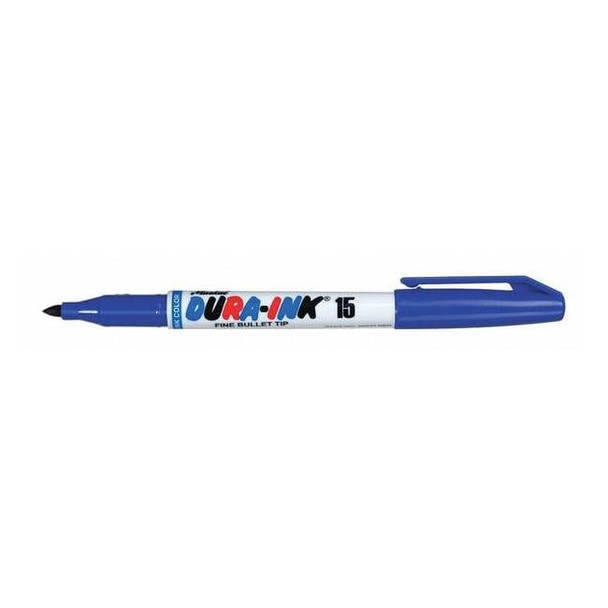 Markal Industrial Marker, Fine Tip, Blue Color Family, Ink 96025
