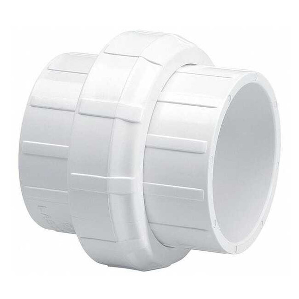 Manufacturer Varies PVC Union, Socket x Socket, 2 in Pipe Size 457020