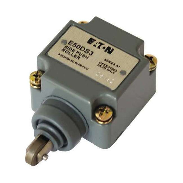 Eaton Cutler-Hammer Limit Switch Head,Push Rllr Plunger,Side E50DS3